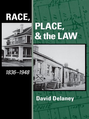 cover image of Race, Place, and the Law, 1836-1948